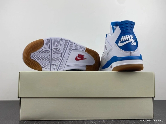 Rep Husky Retro Jordan 4 DR5415-104 SB 0711